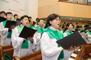  장로장립 안수집사임직예배