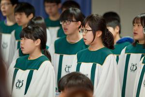  주일예배(부활절) 중등부(에벤에셀)