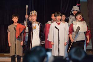  주일예배(부활절) 고등부(한소리)