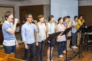  토요예배 청년2부(그루터기선교회) '쉼터건축 감사예배'