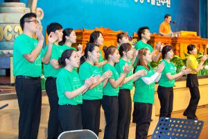  하계대성회 첫째날 개회예배