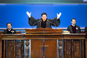  주일 목사 안수, 장로 장립, 안수집사 임직예배