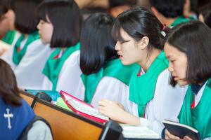  주일예배 고등부(한소리)