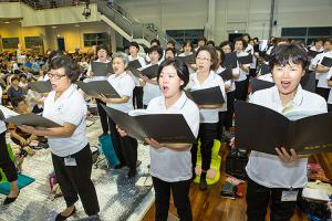  하계대성회 둘째날 저녁