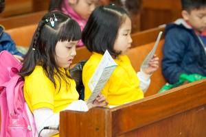  주일예배(부활절) 유년부