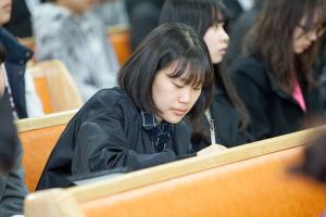  주일예배(부활절) 고등부(한소리)