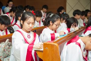  주일예배(부활절) 소년부