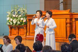  휘선동산 준공 감사예배