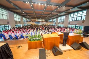  휘선동산 준공 감사예배