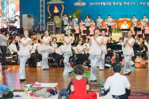  하계대성회 넷째날 저녁(저녁예배, 평강 가족 구속사노래 대회, 둘러보기)