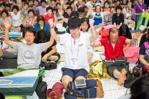  하계대성회 넷째날 저녁(저녁예배, 평강 가족 구속사노래 대회, 둘러보기)