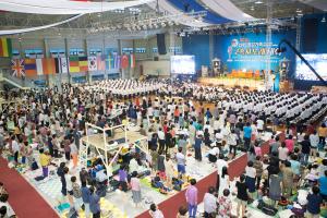  하계대성회 넷째날 저녁(저녁예배, 평강 가족 구속사노래 대회, 둘러보기)