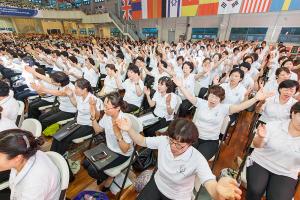  하계대성회 넷째날 저녁(저녁예배, 평강 가족 구속사노래 대회, 둘러보기)