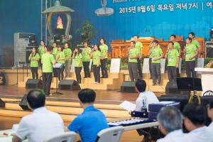  하계대성회 넷째날 저녁(저녁예배, 평강 가족 구속사노래 대회, 둘러보기)