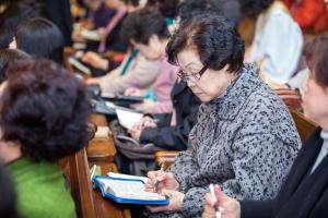  고난주간 특별집회 '2권 만화 출판 감사예배'