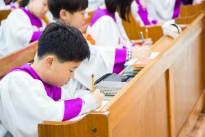  주일예배(부활절)  초등부