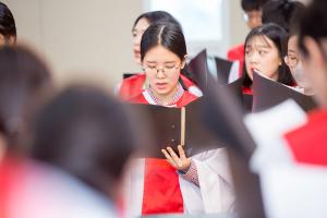  주일예배(부활절) 고등부(한소리)