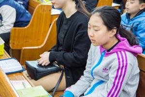  주일예배(부활절)  소년부