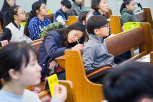  주일예배(부활절)  소년부