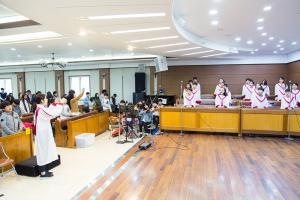  주일예배(부활절)  소년부