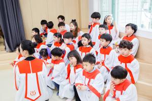  주일예배(부활절)  유치부