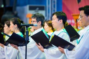  하계대성회(기독사관학교 수료식)