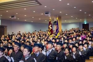  주일 제26기 기독사관학교 수료식