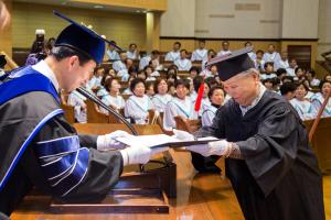  주일 제26기 기독사관학교 수료식