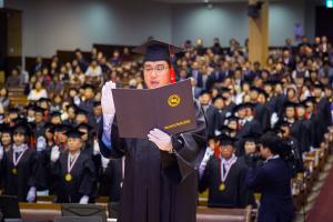  주일 제26기 기독사관학교 수료식