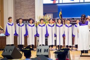  주일 제26기 기독사관학교 수료식