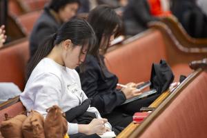  수요예배 '수능 안수식'