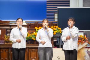  수요예배 '수능 안수식'